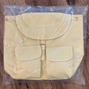 Year of Ours Butter Yellow Backpack